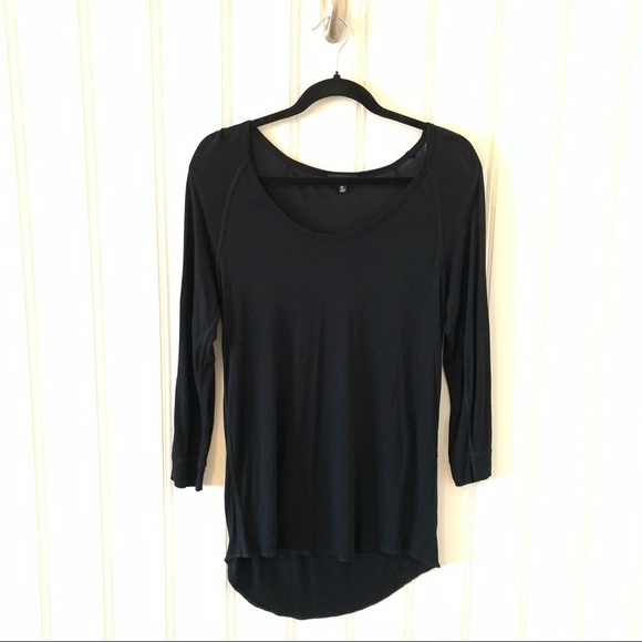 Wilfred Free Scoop Neck Long Sleeved Tee 684 - Picture 1 of 7